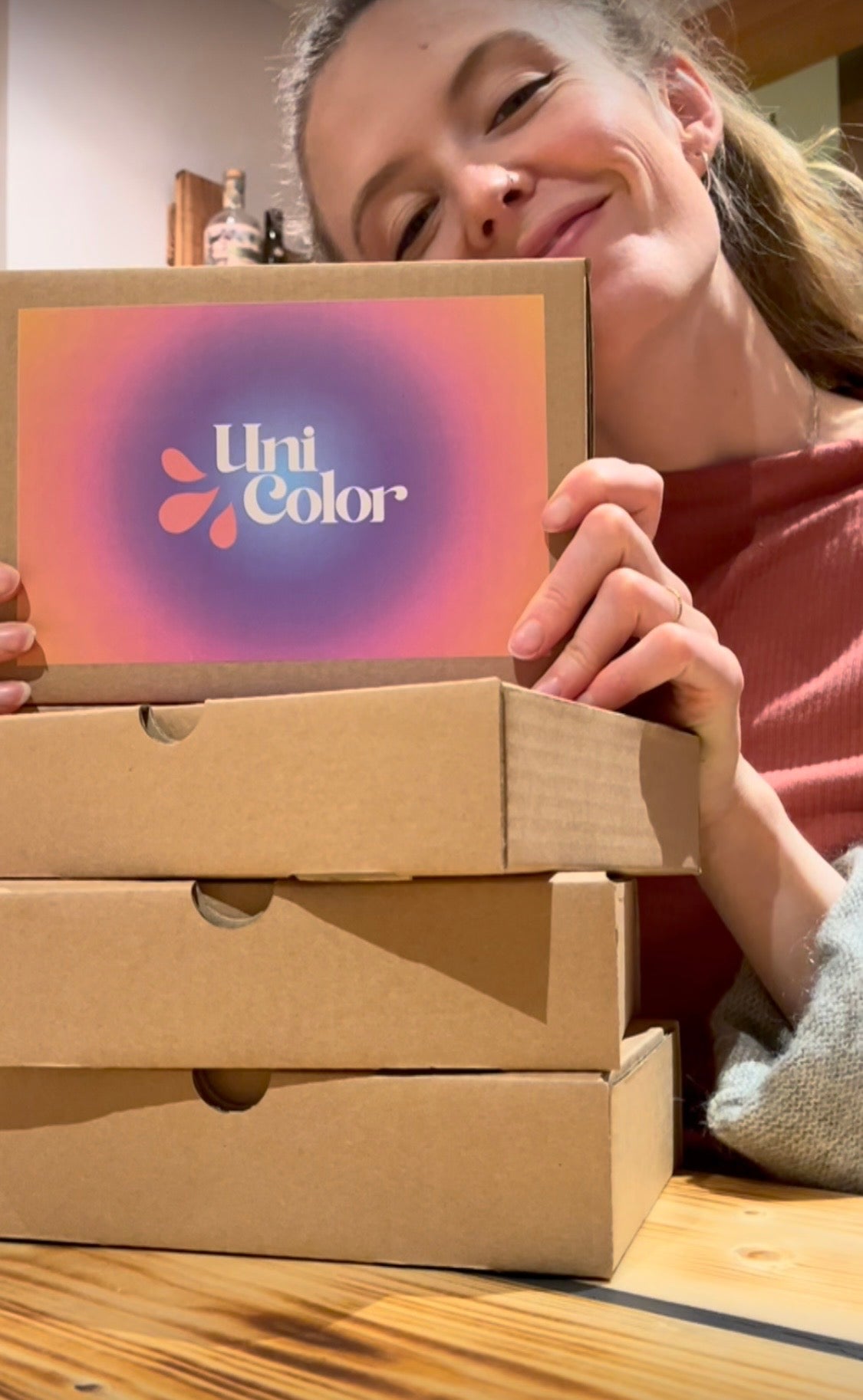 Unicolor Malbox - kreatives Set