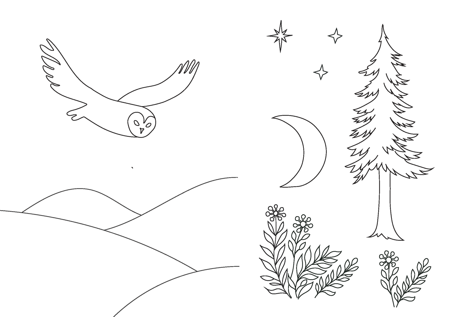 Kostenlose Malvorlage - Download oder Print