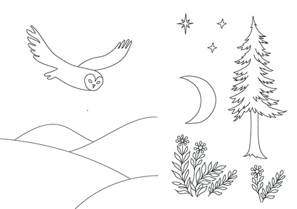 Kostenlose Malvorlage - Download oder Print